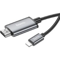 Кабель Hoco UA27 Lightning to HDTV Metal Gray фото №2 — интернет-магазин Desire.md