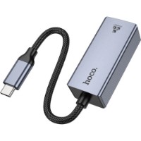 Переходник Hoco UA37 Type-C Metal Gray фото №5 — интернет-магазин Desire.md