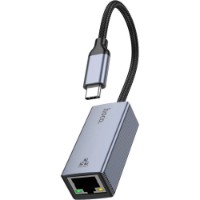 Adaptor Hoco UA37 Type-C Metal Gray