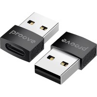 Adaptor Proove Type-C to USB Black (HBEX00012001) imaginea #4 — magazin online Desire.md