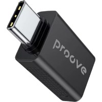 Adaptor Proove USB to Type-C Black (HBEX00101001)