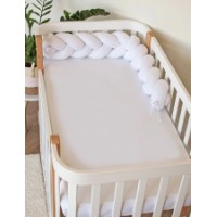 Protectie laterala pentru patut Veres 120x15cm White (154.02.22)