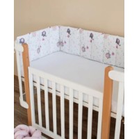 Бортики в кроватку Veres Baby Elephant Pink 3pcs (154.01.22) фото №5 — интернет-магазин Desire.md