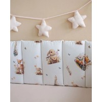 Protectie laterala pentru patut Veres Bambi and Company 3pcs (154.01.19) imaginea #5 — magazin online Desire.md