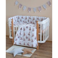 Бортики в кроватку Veres Circus Bears 3pcs (154.01.25) фото №2 — интернет-магазин Desire.md
