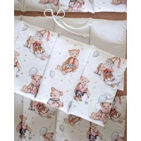 Бортики в кроватку Veres Circus Bears 3pcs (154.01.25) фото №3 — интернет-магазин Desire.md