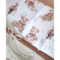 Бортики в кроватку Veres Circus Bears 3pcs (154.01.25) фото №6 — интернет-магазин Desire.md
