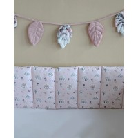 Protectie laterala pentru patut Veres Forest Pink 3pcs (154.01.29) imaginea #6 — magazin online Desire.md