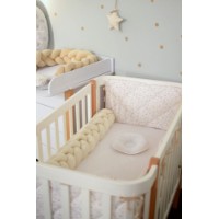 Бортики в кроватку Veres White/Beige 3pcs (154.01.06)