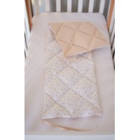 Protectie laterala pentru patut Veres Stars 34x120cm White/Beige (154.001.04) imaginea #2 — magazin online Desire.md