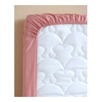 Детская простынь Veres 120x60cm Powder Rose (142.18) фото №4 — интернет-магазин Desire.md