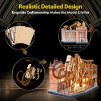 3D-puzzle CubicFun Natural Museum Mammoth 463pcs (L547h) imaginea #2 — magazin online Desire.md