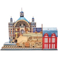 3D-puzzle CubicFun Timeless Adventure Train Station 255pcs (L548h)