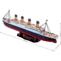 3D-puzzle CubicFun Titanic Royal Mail Ship 113pcs (T4045h) imaginea #2 — magazin online Desire.md