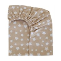 Детская простынь Veres 120x60cm White Stars (142.23)