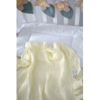 Плед для малышей Veres Muslin 80x80cm Milky (350.30) фото №4 — интернет-магазин Desire.md