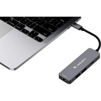 Разветвитель Verbatim USB-C Essentials Multiport Hub 4 ports (32155) фото №2 — интернет-магазин Desire.md