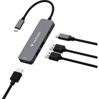 Разветвитель Verbatim USB-C Essentials Multiport Hub 4 ports (32155) фото №3 — интернет-магазин Desire.md
