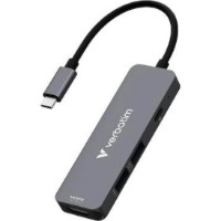 Разветвитель Verbatim USB-C Essentials Multiport Hub 4 ports (32155) фото №4 — интернет-магазин Desire.md