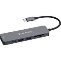 Разветвитель Verbatim USB-C Multiport Hub 6 ports (32156)