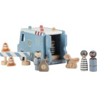 Set jucării Little Dutch Police Car Blue (LD2541) imaginea #8 — magazin online Desire.md