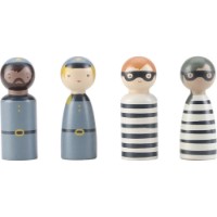 Set jucării Little Dutch Police Car Blue (LD2541) imaginea #9 — magazin online Desire.md