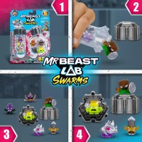 Set jucării Moose Toys Swarms Mr Beast Lab S4 6pcs (24874) imaginea #6 — magazin online Desire.md