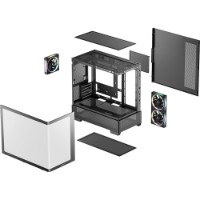 Carcasă Deepcool CG380U 3F Black imaginea #6 — magazin online Desire.md