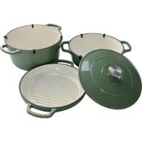Seturi de vase pentru gătit CasaGrill 4pcs Green 137140 imaginea #3 — magazin online Desire.md