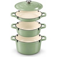 Seturi de vase pentru gătit CasaGrill 4pcs Green 137140