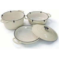 Seturi de vase pentru gătit CasaGrill 4pcs Ivory 137157 imaginea #2 — magazin online Desire.md