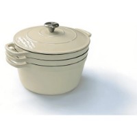 Seturi de vase pentru gătit CasaGrill 4pcs Ivory 137157 imaginea #4 — magazin online Desire.md