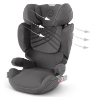 Scaun auto pentru copii Cybex Solution T i-Fix Plus 100-150cm Mirage Grey (522004107) imaginea #2 — magazin online Desire.md
