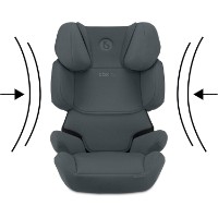 Scaun auto pentru copii Cybex Solution X i-Fix 100-150cm Grey (522003967) imaginea #2 — magazin online Desire.md