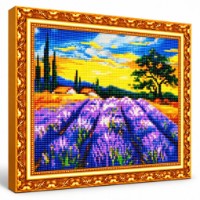 Mozaic cu diamante Art Gallery Premium Lavender 40x50cm (GA88530)