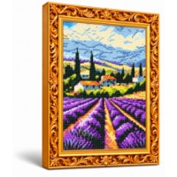 Mozaic cu diamante Art Gallery Premium Lavender Field 30x40cm (GB90877)
