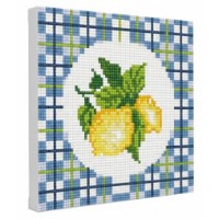 Mozaic cu diamante Art Gallery Premium Lemon Composition 20x20cm (BJ217)