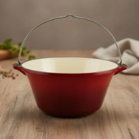 Ceaun gratar CasaGrill 22L Red 137096 imaginea #10 — magazin online Desire.md
