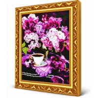 Mozaic cu diamante Art Gallery Premium Lilac and Coffee 40x50cm (GA89097)