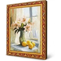 Mozaic cu diamante Art Gallery Premium Lilies and Lemons 40x50cm (GA89857)