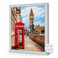 Mozaic cu diamante Art Gallery Premium London Icons 40x50cm (QB204793)