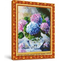 Mozaic cu diamante Art Gallery Premium Luxurious Hydrangeas 40x50cm (GA88749)