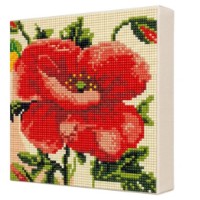Mozaic cu diamante Art Gallery Premium Luxurious Poppy 20x20cm (BJ764)