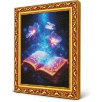 Mozaic cu diamante Art Gallery Premium Magic of Books 40x50cm (GA89472)