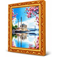 Mozaic cu diamante Art Gallery Premium Mosque in Istanbul 40x50cm (GA89234)