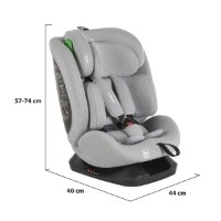 Scaun auto pentru copii Moni Forza i-SIZE 40-150cm Dark Grey imaginea #2 — magazin online Desire.md