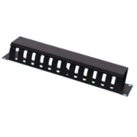 Кабельный органайзер Lanitron 2U JE07-B-65 Black