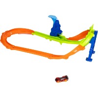 Drumul de joacă pentru copii Hot Wheels Stunt Tracks Jump Circuit Speedway (JHK74) imaginea #4 — magazin online Desire.md