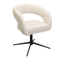 Scaun Deco Ardus Beige/Black (SRARD-WIZ-BEGBLK)