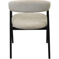 Scaun Deco Leto Beige/Black (SLET-WIZ-BEGBLK) imaginea #4 — magazin online Desire.md